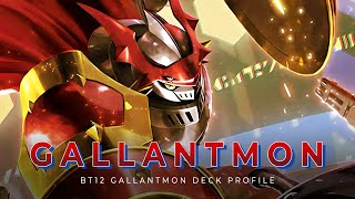 BT12 Gallantmon Deck Profile  BEST BOY [upl. by Bevan]