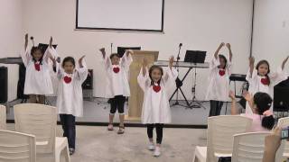 COREOGRAFÍA INFANTIL quotVENGO A ADORARTEquotMISIÓN PARA CRISTO EN JAPÓN [upl. by Ennovihs]