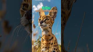 Servals Africa’s Stealthy Jumping Cats serval facts animals wildlife nature [upl. by Adnilrem]