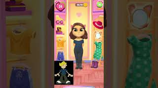 Chad dackson outfit ideas in Talking Angela 2 angela Chaddackson shorts [upl. by Aokek]