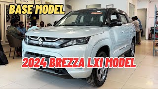 New 2024 Maruti BREZZA Lxi Base Model brezzalxi brezza2024 [upl. by Wakefield]