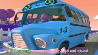 Wheels on The Bus CoComelon Sound Variations in 60 Seconds  Nursery Rhymes amp Kids Song [upl. by Aimal]