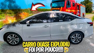 🔴 CARRO QUASE EXPLODIU FOI POR POUCO [upl. by Edalb333]