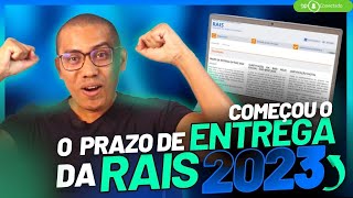 RAIS 2023  PRAZO DE ENTREGA LIBERADO RAIS anobase 2022 e anosanteriores  TUDO SOBRE [upl. by Hoffert291]