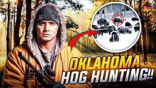 I Went On a Wild Hog Showdown in Oklahoma [upl. by Maite568]