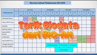 Tarik Biodata Siswa dari BIOAN [upl. by Hujsak]