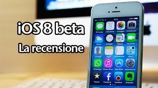 Apple iOS 8 la preview di iPhoneItaliacom [upl. by Mesics]