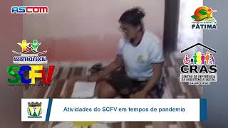 Atividades do SCFV em tempos de pandemia [upl. by Roxine165]