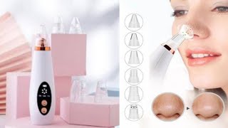 Rechargable Face Pore Remover [upl. by Pompea]