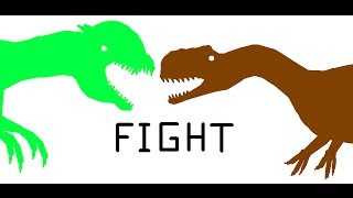 EGB Monolophosaurus vs Dilophosaurus [upl. by Ocana728]