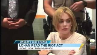 Lindsay Lohan Steals Necklace Faces Judge 2102011 [upl. by Janean]