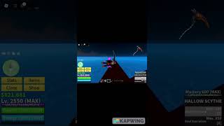 EClaw and Hallow Scythe Combo bountyhunter roblox bloxfruits bounty combo [upl. by Auoz]