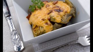 Receta de alcachofas con chorizo y bechamel  Karlos Arguiñano [upl. by Aihsenad]