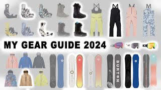 NEW 2024 Snowboard Gear List and Review  What Pro Rider Mark Sollors Wears [upl. by Perla]