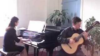 Fantasia for piano and guitar Mario CastelnuovoTedesco [upl. by Trilbie]