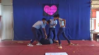 Skit on LOVE TO HUMANITY AND COMPASSION [upl. by Ahtanoj]