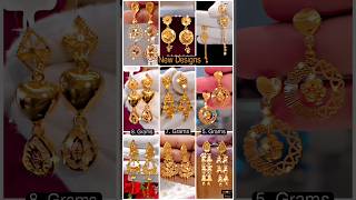 Earrings Designs With Prics gold Earrings Gold Earrings Designs New Model 2023 vlog viral EP 39 [upl. by Ycniuqal]