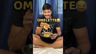 Bread Omelette sahi bana na  😂 shorts vlog minivlog recipe [upl. by Clemmie]