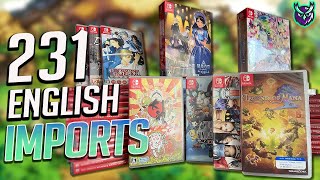 231 Switch Imports with English Ultimate Collectors Guide to Import Exclusives [upl. by Brechtel]