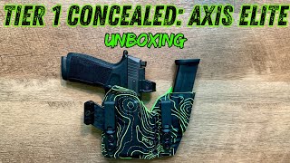 Tier 1 Concealed Axis Elite Holster Unboxing [upl. by Geraldina656]