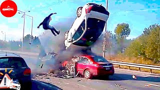 Unbelievable Car Crashes Compilation 2024 🚗💥  Shocking Moments Caught on Camera [upl. by Cheria]