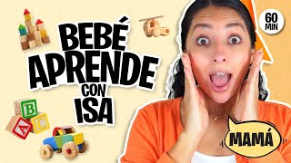 Aprende Peque con Isa  Primeras Palabras Para Peques  Bebes Spanish Baby Learning [upl. by Rahab]