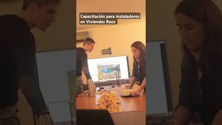 Capacitación para instaladores de casas en Viviendas Roca [upl. by Aitan]