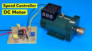 how to make simple dc motor speed control circuit electronic projects pwm how to build [upl. by Iaverne131]