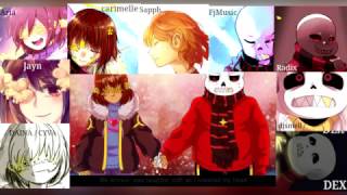 【合唱】 Secret Garden Flowerfell  YouTube Chorus 【7人＋３】 [upl. by Jourdain]