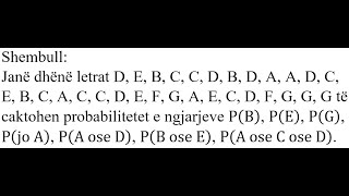 Detyra 58  Matematikë Probabiliteti [upl. by Rima]