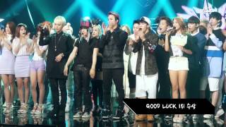 BEAST  GOOD LUCK BTS Music Bank 1 [upl. by Ojillek971]