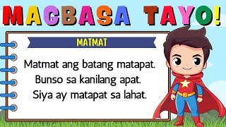 MAGBASA TAYO SIMPLENG TALATA PART 2 UNANG HAKBANG SA PAGBASA TEACHER ALI [upl. by Nedry988]