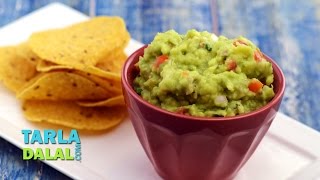 Guacamole Mexican Veg Avacado Guacamole Recipe by Tarla Dalal [upl. by Aicert]