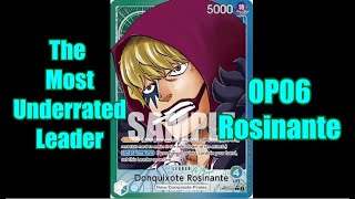 OP06 Rosinante is the most FUN deck in format OP06 One Piece Trading Card Game [upl. by Llehsal409]