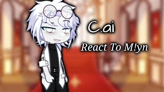 Some Cai Characters react to MYN  OG  GL2  GRINGE Characterai  Gacha reaction SHORT [upl. by Mohn]