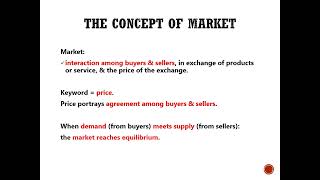 The Concept of Microeconomics Macroeconomics and Market [upl. by Harlene]