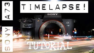 Sony A7iii Timelapse  In Body Intervalometer Functions Examples and Post Tutorial [upl. by Ennovehc]