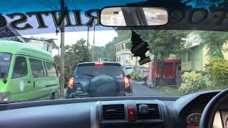 Driving from Loubiere to Roseau Dominica special [upl. by Jard]