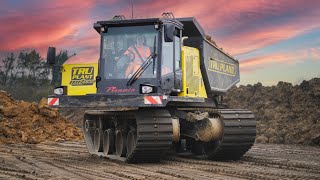 Tru Earthworks 360 Degree Tracked Dumpers [upl. by Mccreery]