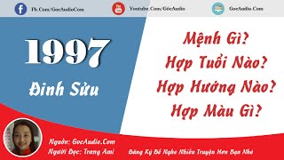 Sinh năm 1997 mệnh gì hợp với tuổi nào màu gì [upl. by Bull]