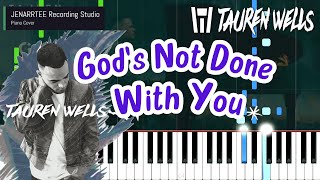 Tauren Wells Gods Not Done With You Piano Cover  Tauren Wells 신은 아직 끝나지 안았다 피아노 커버 [upl. by Ayouqes264]