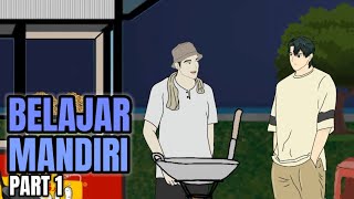 Jon mau kerja🔥 belajar mandiri part 1  animasi sekolah [upl. by Yrro]