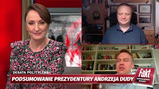 Koronawirus Raport Faktu Marek Tejchman i Łukasz Warzecha podsumowują prezydenturę Andrzeja Dudy [upl. by Cogn]