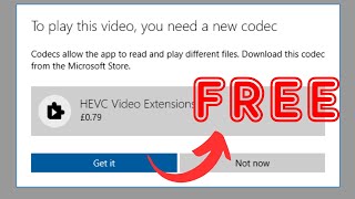 HEVC Video Extensions Free Download Windows 11 [upl. by Festa]