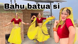 Bahu batua si  Dance cover  New Haryanvi song  Vishakha Nandal [upl. by Healion301]