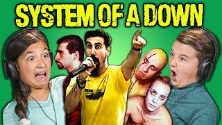 KIDS REACT TO SYSTEM OF A DOWN [upl. by Nalod]