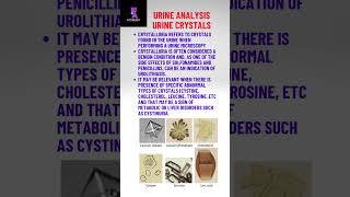 Urine Crystals draditikumar pathologyacademy mbbs lab labtechniciancourse neet [upl. by Ymij]