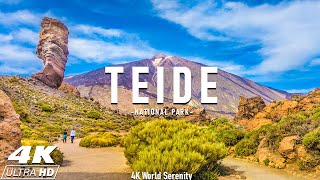 Teide National Park 4K Ultra HD • Stunning Footage Teide Scenic Relaxation Film with Calming Music [upl. by Neirbo470]