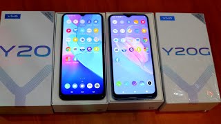 Vivo Y20 Vs Vivo Y20G Unboxing Review amp Comparison  Vivo Y20G Vs Vivo Y20 Compare [upl. by Ettolrahc]