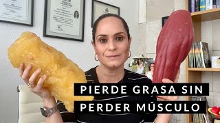 COMO PERDER GRASA SIN PERDER MASA MUSCULAR NUTRITALKS ANUTRICIONAL [upl. by Gavrielle]